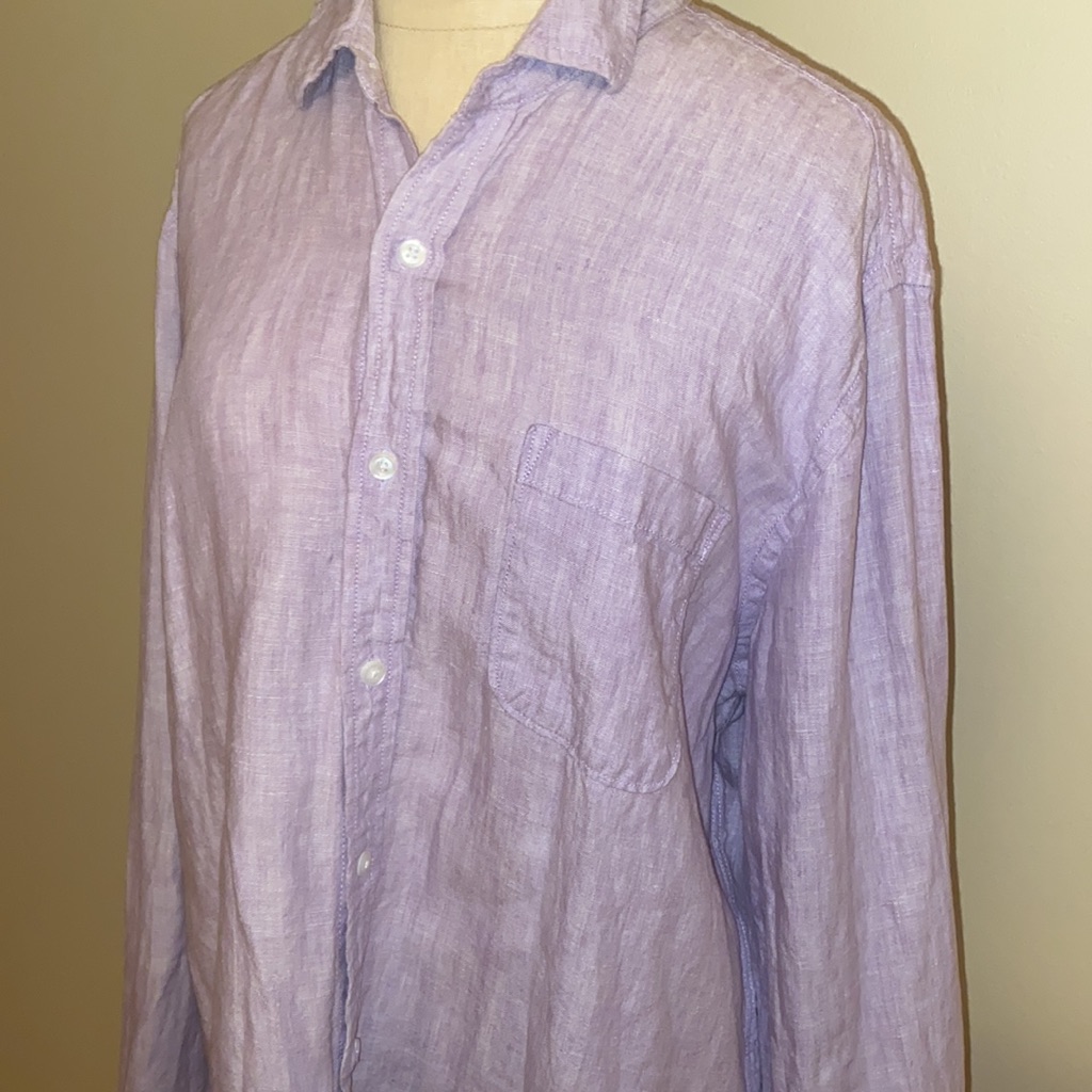 Amazon Essentials Linen Button Down